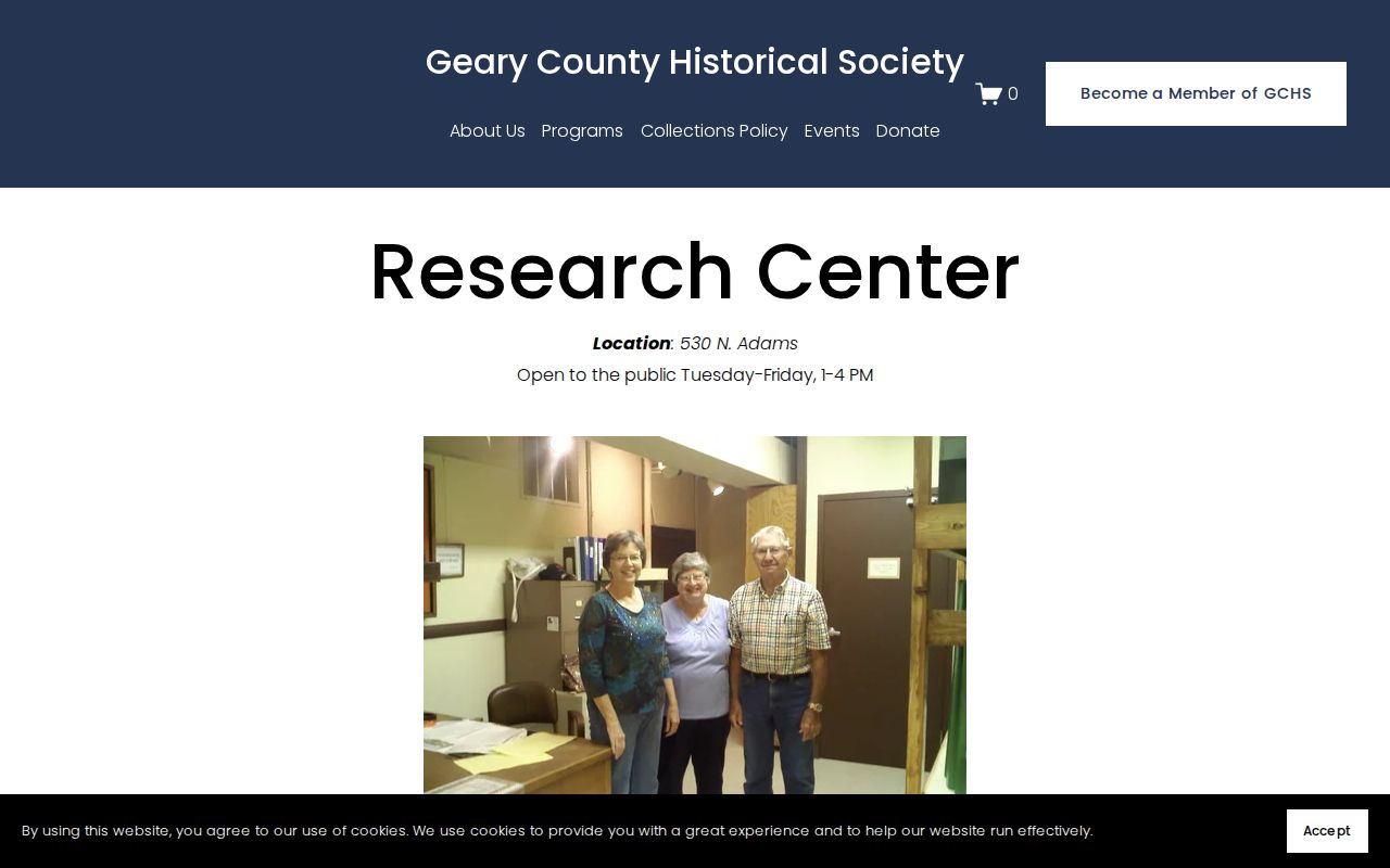Junction City city directory Geary Historical Society research collection